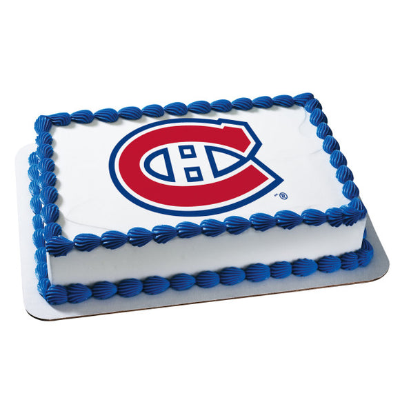 NHL® Montreal Canadiens® PhotoCake® Edible Image® EIC10298
