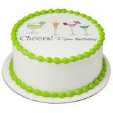 Birthday Cheers PhotoCake® Edible Image® - EIC19954