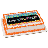 Happy Retirement PhotoCake® Edible Image® - EIC20149
