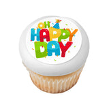 Oh Happy Day PhotoCake® Edible Image® - EIC20951