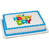 Oh Happy Day PhotoCake® Edible Image® - EIC20951