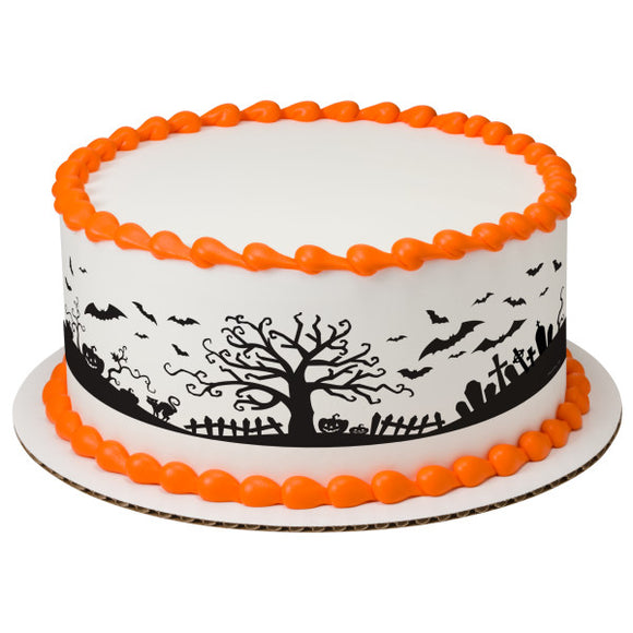 Spooky Silhouettes PhotoCake® Edible Image® Strips - EIC21371