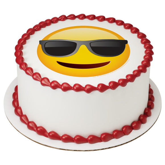 emoji™ Sunglasses PhotoCake® Edible Image® - EIC21811