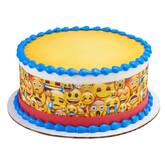 emoji™ Mashup PhotoCake® Edible Image® Strips - EIC21815