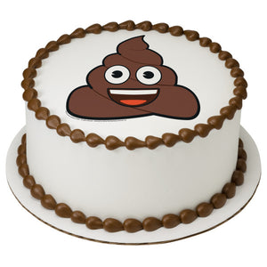 emoji™ Smiley Poo PhotoCake® Edible Image® - EIC23256
