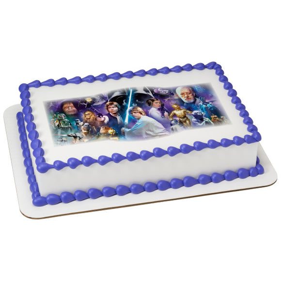 Star Wars ™ A Galaxy Far, Far Away PhotoCake® Edible Image® - EIC23439