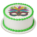Mardi Gras Mask PhotoCake® Edible Image® - EIC24554