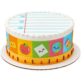 School Icons PhotoCake® Edible Image® Strips - EIC26948