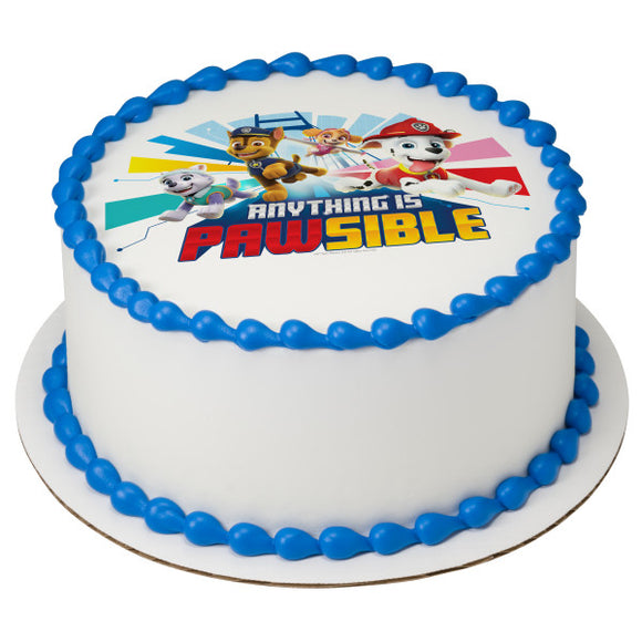 PAW Patrol™ Anything Is Pawsible PhotoCake® Edible Image® - EIC26994