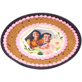 Floral Geometric PhotoCake® Edible Image® Frame - EIC27076