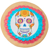 White Sugar Skull PhotoCake® Edible Image® - EIC27251