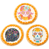 White Sugar Skull PhotoCake® Edible Image® - EIC27251