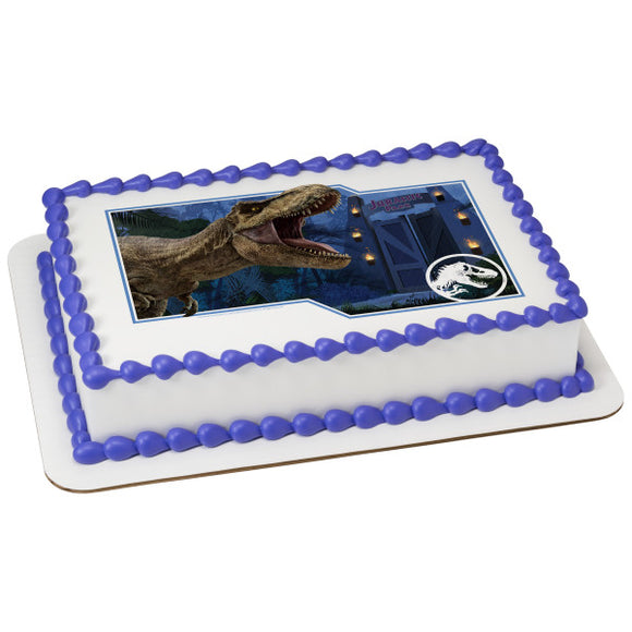 Jurassic World™ Danger PhotoCake® Edible Image® - EIC27264