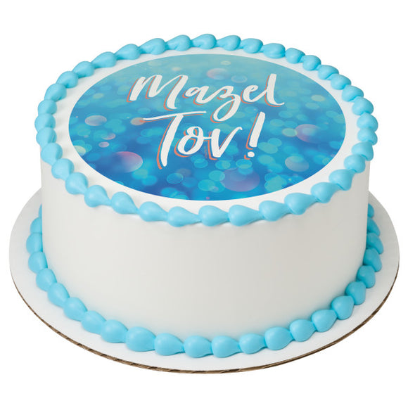 Mazel Tov PhotoCake® Edible Image® - EIC27386