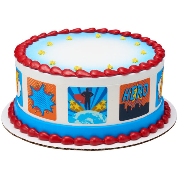 Comic Strip Bursts PhotoCake® Edible Image® Strips - EIC27390