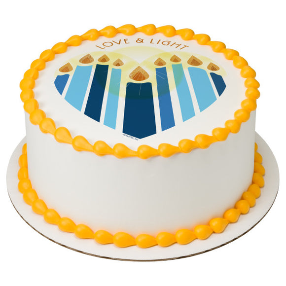 Love and Light PhotoCake® Edible Image® - EIC27407