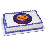 Star Wars™ The Mandalorian Grogu Happy Halloween PhotoCake® Edible Image® - EIC27805
