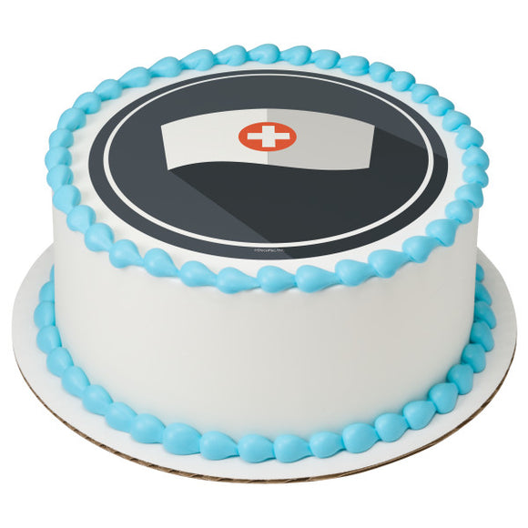 Medical Field - Nurse - PhotoCake® Edible Image® - EIC27841