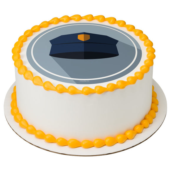 Police Law Enforcement PhotoCake® Edible Image® - EIC27842