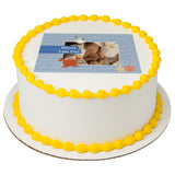 Welcome Little One! PhotoCake® Edible Image® Frame - EIC28498