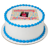 Celebrating The Amazing You PhotoCake® Edible Image® Frame - EIC28527