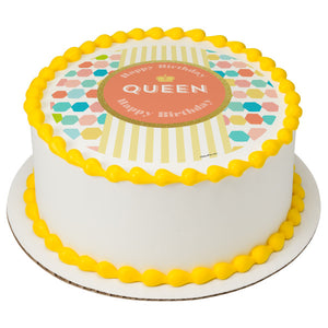Happy Birthday Queen PhotoCake® Edible Image® - EIC28530