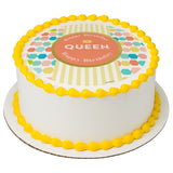 Happy Birthday Queen PhotoCake® Edible Image® - EIC28530