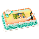 Felicitaciones por tu Graduación Floral PhotoCake® Edible Image® Frame - EIC28551