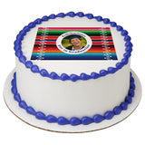 Felicitaciones por tu Graduación Sarape PhotoCake® Edible Image® Frame - EIC28552