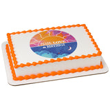 Peace, Love & Birthday PhotoCake® Edible Image® - EIC28562