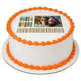 Make A Wish! PhotoCake® Edible Image® Frame - EIC28563