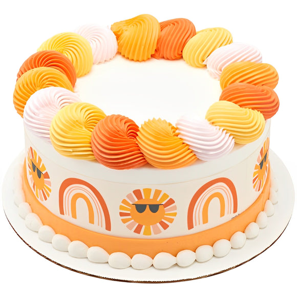 Sunshine Summer Graduation - PhotoCake® Edible Image® Strips - EIC28587