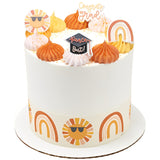 Sunshine Summer Graduation - PhotoCake® Edible Image® Strips - EIC28587