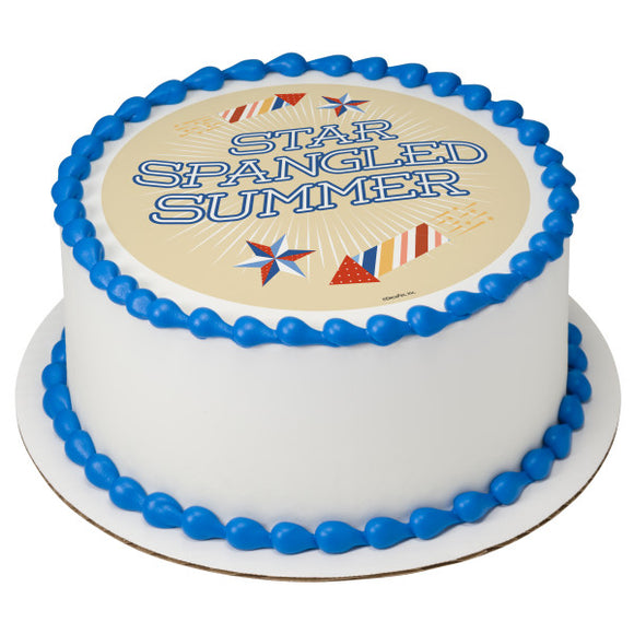 Star Spangled Summer PhotoCake® Edible Image® - EIC28618