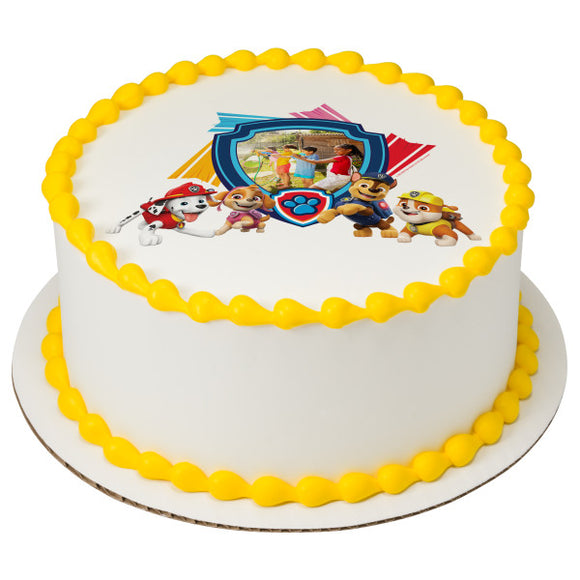 PAW Patrol™ Roll with the Patrol PhotoCake® Edible Image® Frame - EIC28626