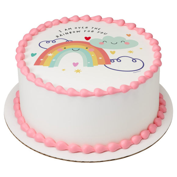 Over The Rainbow For You PhotoCake® Edible Image® - EIC28990