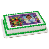 TMNT Mutant Mayhem Super Mutant PhotoCake® Edible Image® Frame - EIC29074
