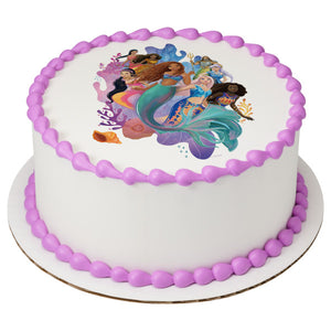 Disney's The Little Mermaid Sisters of the Sea PhotoCake® Edible Image® -  EIC29083