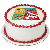 Best Dad Ever! PhotoCake® Edible Image® - EIC29256
