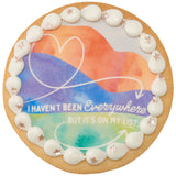 I Haven't Been Everywhere PhotoCake® Edible Image® Congratulations Graduation - EIC29266