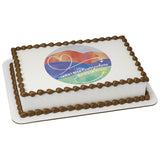 I Haven't Been Everywhere PhotoCake® Edible Image® Congratulations Graduation - EIC29266