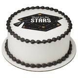 Shoot for the Stars PhotoCake® Edible Image® Graduation - EIC29267