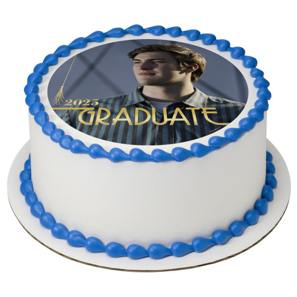 2025 Graduate PhotoCake® Edible Image® Frame - EIC62506
