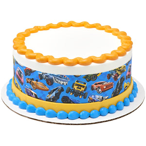 Hot Wheels™ No Limits PhotoCake® Edible Image® Strips - EIC62725