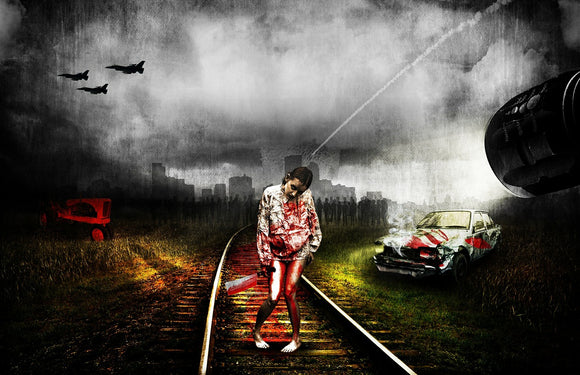Girl on Track Zombie -  EIO18002