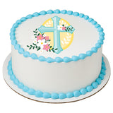 Cross with Flowers EIC195