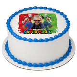 Super Mario™ Here We Go! PhotoCake® Edible Image® Frame EIC20973 Nintendo