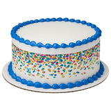 Party Confetti PhotoCake® Edible Image® Strips EIC21700