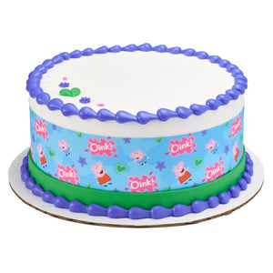 Peppa Pig™ Peppa and George Edible Image Strips EIC21858