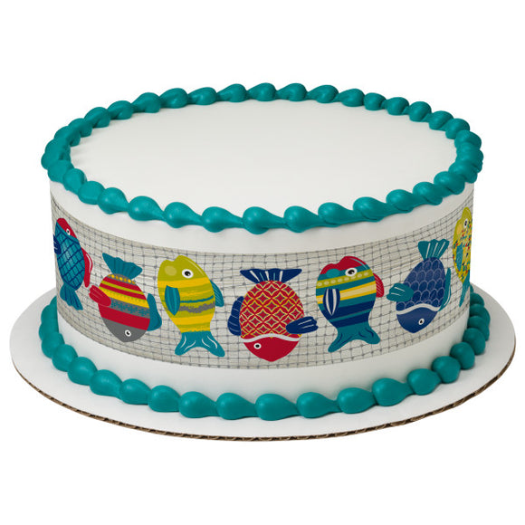 Urban Fish PhotoCake® Edible Image® Strips EIC22391
